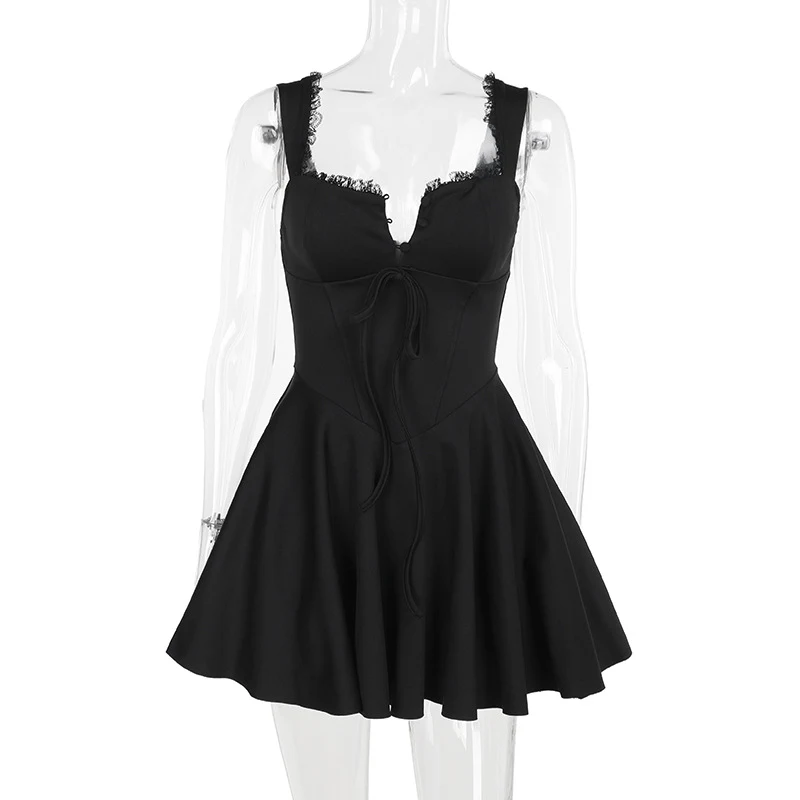 Saia Elegante Cintura Alta Estilo Retrô Vestido Elegante Sexy. Perfeito para um look sofisticado e sensual, este vestido realça a sua beleza em qualquer ocasião. — foto 17