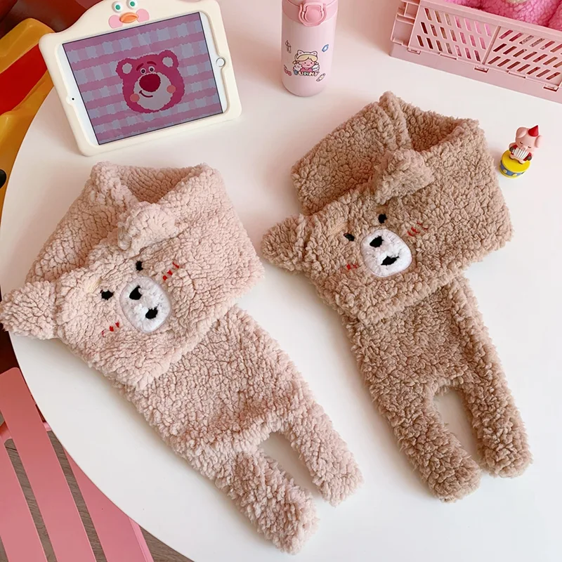 Title 3, Inverno feminino novidade quente bonito urso pe...