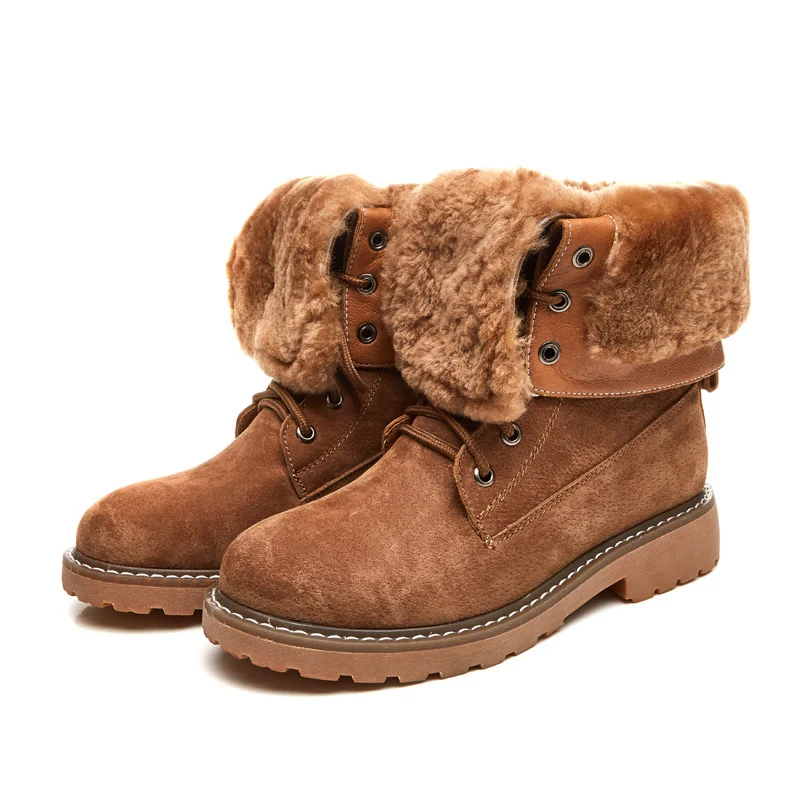 Title 8, Leather padded high top snow boots. Keep your f...