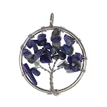 Colar Pingente Árvore da Vida de Cristal e Pedra Natural, para Prosperidade, Equilíbrio e Energia Positiva — foto 20