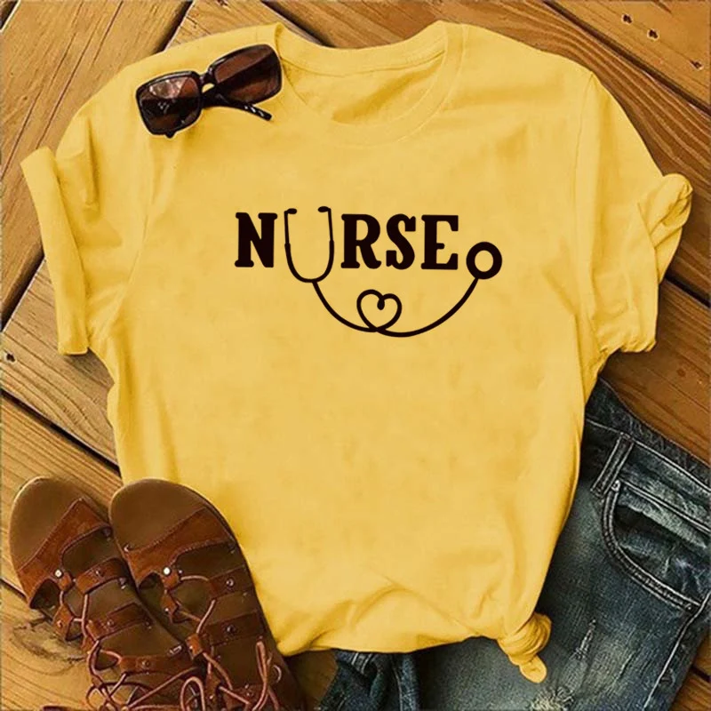 Title 5, Camiseta feminina de manga curta com estampa fl...