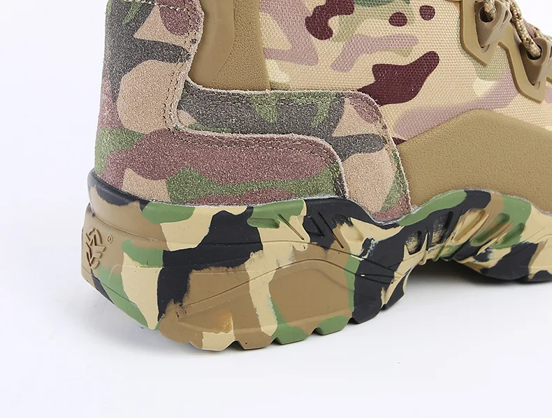 Title 11, Scarpe alte da uomo camouflage Stivali da trekk...