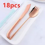 Rose Gold18pcs