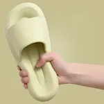Indoor household soft bottom slippers for ultimate comfort, non-slip and cozy, perfect for stepping on any surface with — photo 15