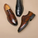 Men's Leather Shoes Business and Casual Styles. Find the perfect pair for any occasion. Comfortable, high-quality leathe — photo 6