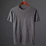 Modischer Strickpullover für Herren mit halben Ärmeln Warmer Winterpullover Bequem und Stilvoll für einen lässigen oder eleganten Look. — foto 5