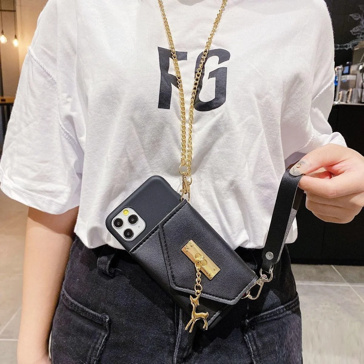 Title 3, Small Wallet Mobile Phone Case for Carrying, Ke...