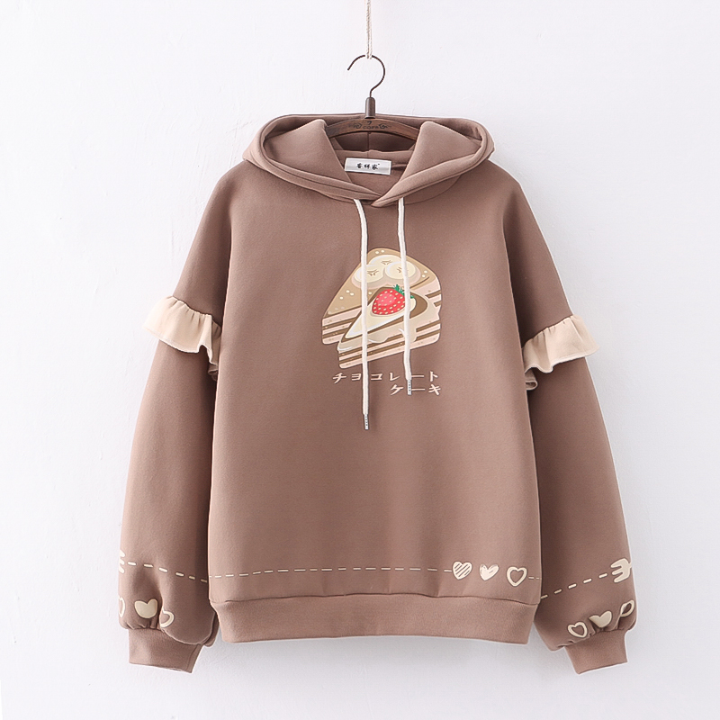 Title 4, Felpa con cappuccio da donna casual e ampia, in...