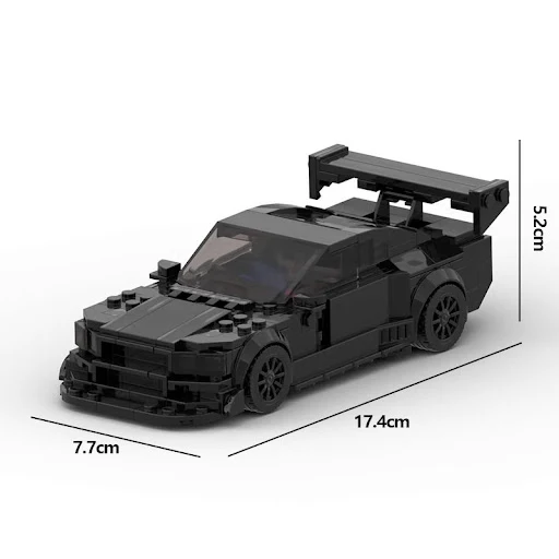 Title 2, MOC-138041 Skyline R34 Puzzle Infantil Blocos d...