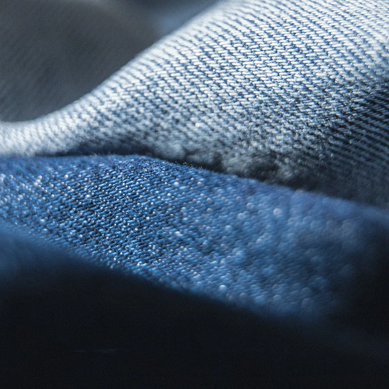 Herren Jeans im American Retro Stil, Gewaschen für einen Used-Look, Fashion Personality. Bequeme Passform, ideal für den Alltag und einen lässigen Style. — foto 1