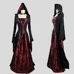 Capa de Halloween Vampiro Cosplay Fantasia Mago Roupa Ideal para Festas e Eventos, Perfeita para se Fantasiar e Celebrar — foto 14