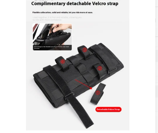 Title 7, Multifunctional Motorcycle Tool Bumper Pack Out...