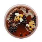 Brinquedo de descompressão Crystal Mud Slim Orange Wasp, alívio de estresse, sensorial, forma de vespa laranja, diversão tátil. — foto 10