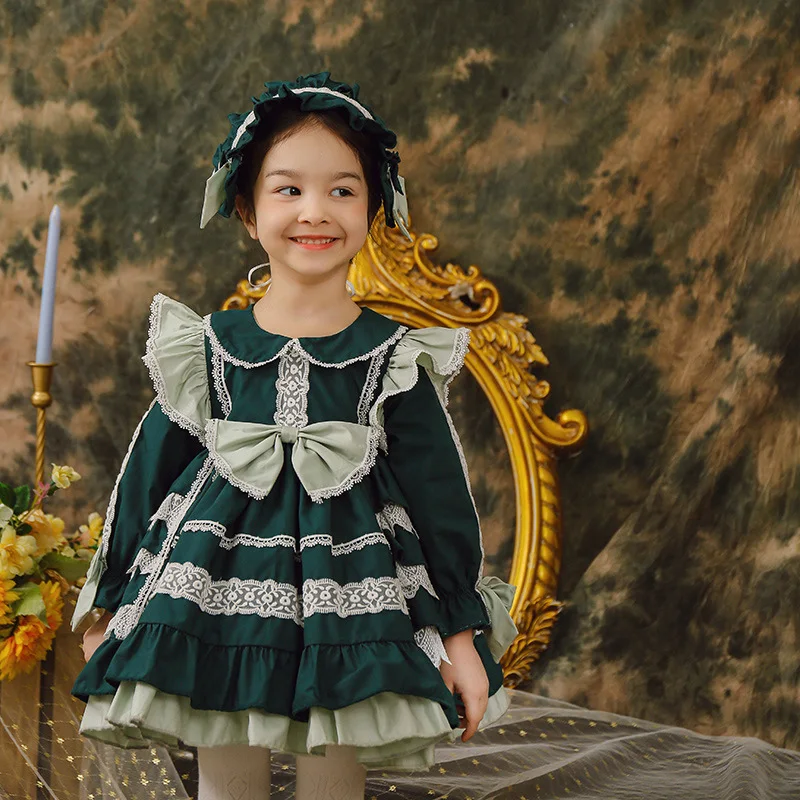 Title 1, Roupa Infantil Lolita Primavera Saia Princesa T...