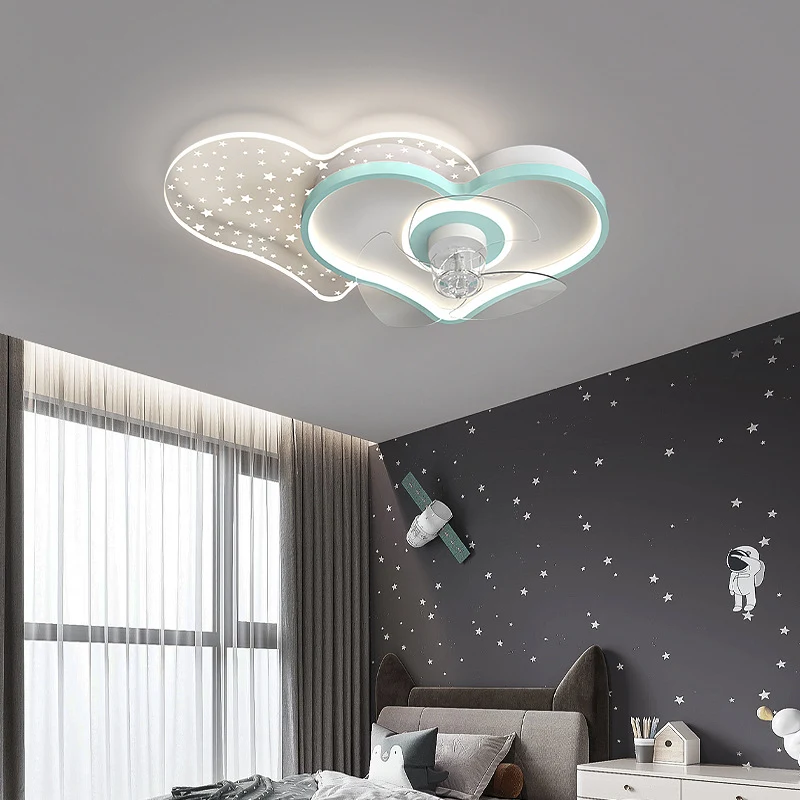 Title 4, Ventilateur de plafond pour chambre denfant av...