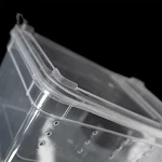 Small Pet Reptiles Living Box Reptile Habitat Scorpion Lizard Breeding Case Hatching Container Rearing Box Animal Feedin — photo 1