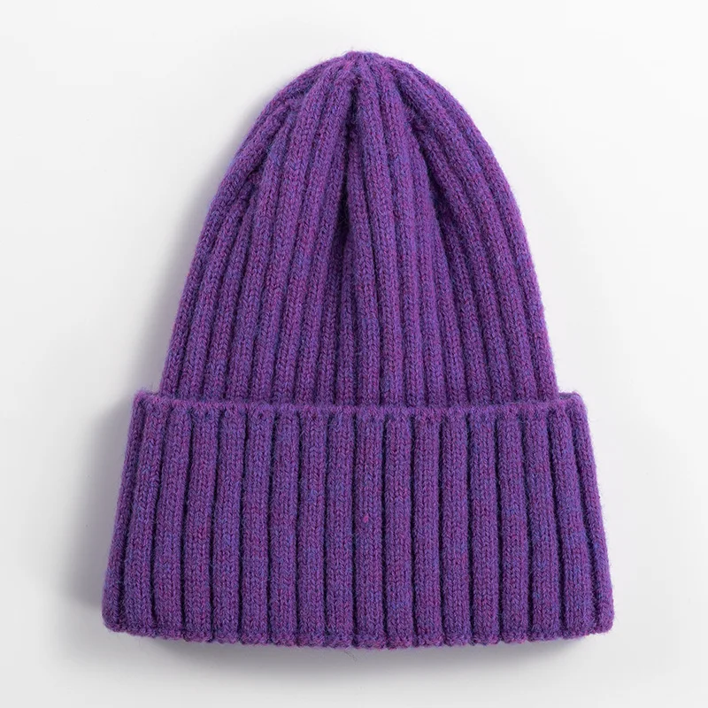 Title 9, Knitted Hat Womens Korean-style Versatile Soli...