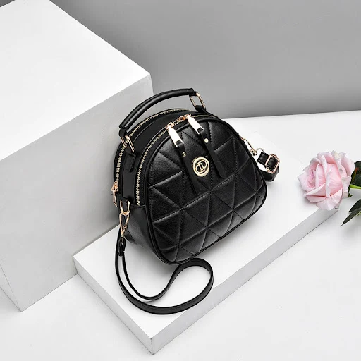 Title 4, New Female Messenger Bag Small Female Round Bag...