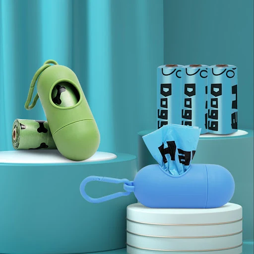 Portable Dog Poop Bags Dispenser Trash Sack Case Carrier Outdoor Garbage Storag Box for Cat Puppy Pet Waste Bag Holder S — photo 2