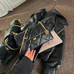 Bolso bandolera de cadena de diamantes para mujer Elegante y brillante Ideal para ocasiones especiales Diseño moderno y sofisticado Perfecto para llevar lo esencial — foto 7