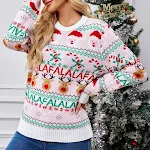 Pink Christmas Sweater