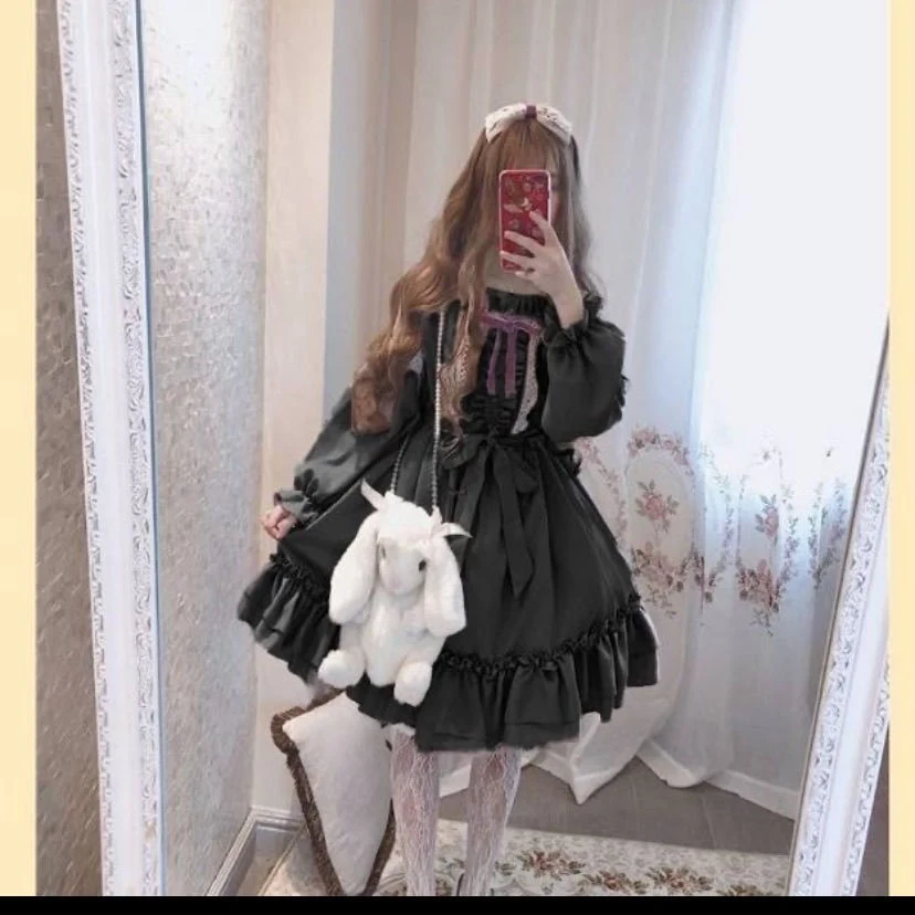 Title 2, Soft Girl Lolita Skirt and Dress Embrace Sweetn...
