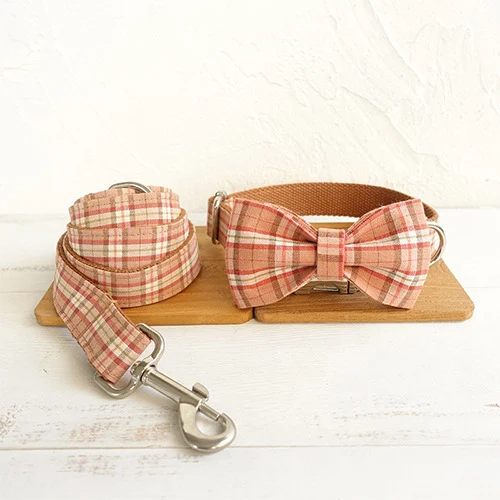 Bowknot dog leash suit, stylish and comfortable for daily walks and training, provides secure control and a fashionable — photo 1