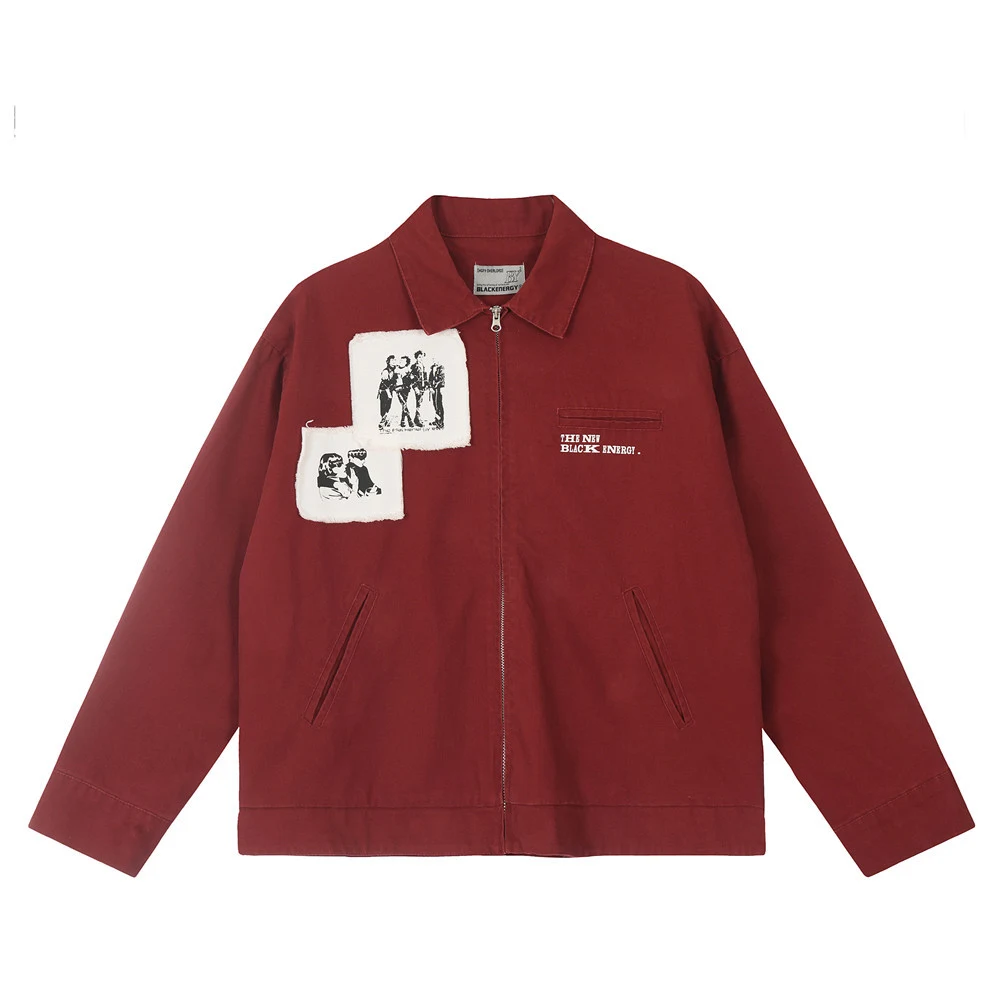 Title 13, Retro Mens Canvas Denim Coat – Classic Style a...