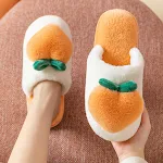 Women's winter bag with household cotton slippers. Stay warm and comfortable at home and on the go. Perfect for winter d — photo 9