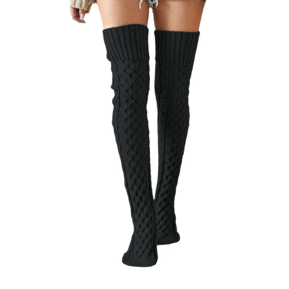 Title 5, Long Tube Woolen Yarn Socks