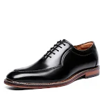 Sponge Leather Gentleman Men's Shoes. Comfortable and stylish shoes for the modern man. Experience the softness of leath — photo 1