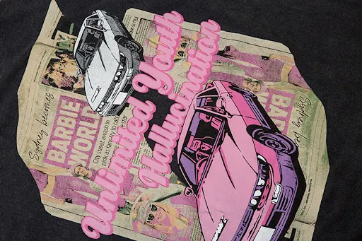 Title 14, Fashion Cartoon Car Pattern Short Sleeve Mens ...