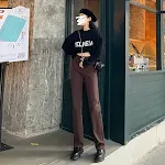 Regular Brown Trousers