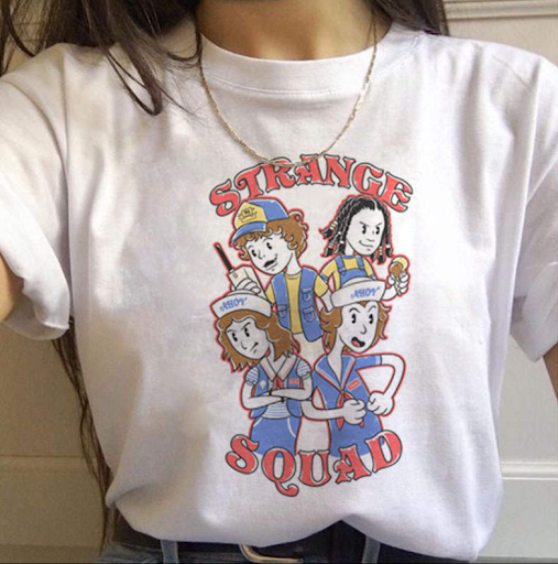 Title 3, Camiseta feminina estampada manga curta