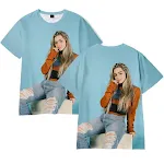 Trend Addison-Rae Perifeer 3D digitaal kleurenprint T-shirt met korte mouwen — foto 6