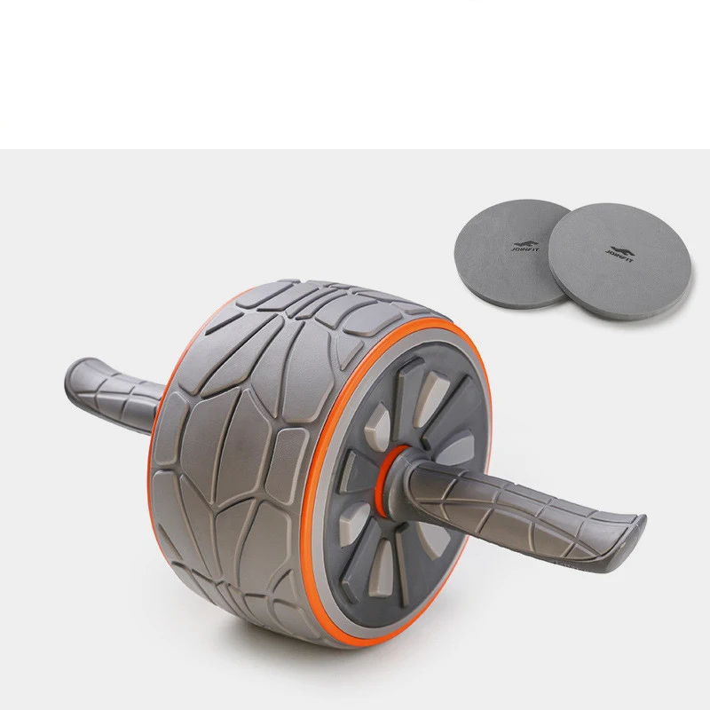 Roda abdominal feminina, equipamento de treino para o abdômen. Fortaleça e defina seus músculos abdominais de forma fácil e eficaz. — foto 5