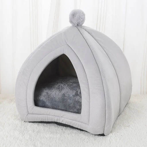 Bunny Bed Warm Rabbit Cave Guinea Pig Cave Beds Small Pet House Hideout Cage Accessories Dwarf Rabbits Hamster Bunny Fer — photo 3