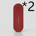 2pcs Red