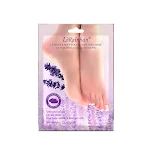 Máscara de pé de lavanda Hidratante adesivos para pés, hidratação intensa e relaxamento. Pés macios, aroma terapêutico e fácil aplicação para cuidados. — foto 10