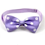 Purple White Dots