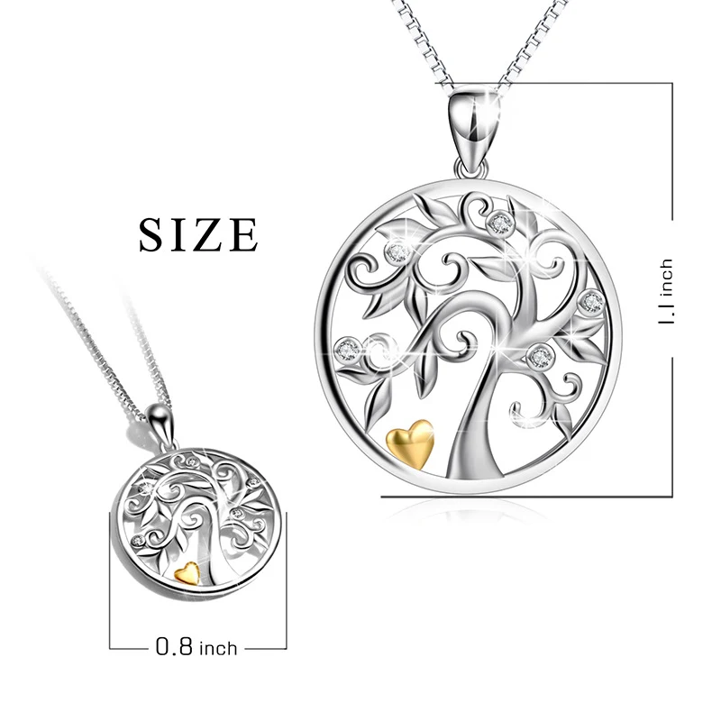 Fashion europeo y americano Wild 925 Sterling Silver Life Collar Micro incrustado Micro incrustado — foto 2
