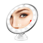 360 Swivel 10x Magnifying Bright LED Lighted Makeup Mirror for Flawless Makeup Application and Perfect Detailing Every T — photo 12