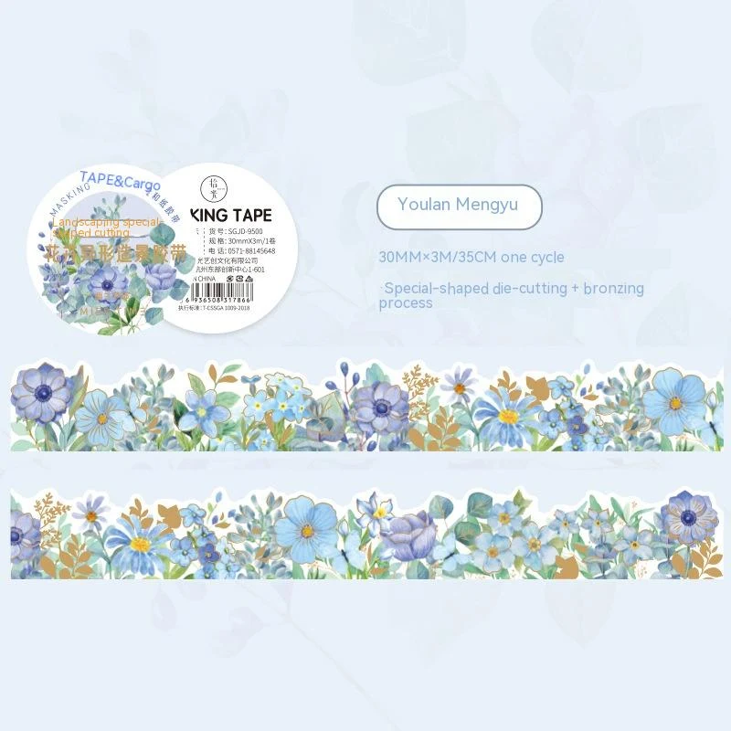 Coleção Flores Brancas e Fita Adesiva de Papel Série Dormindo Ideal para Artesanato e Decoração Crie Projetos Charmosos e Delicados — foto 2