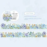 Coleção Flores Brancas e Fita Adesiva de Papel Série Dormindo Ideal para Artesanato e Decoração Crie Projetos Charmosos e Delicados — foto 2