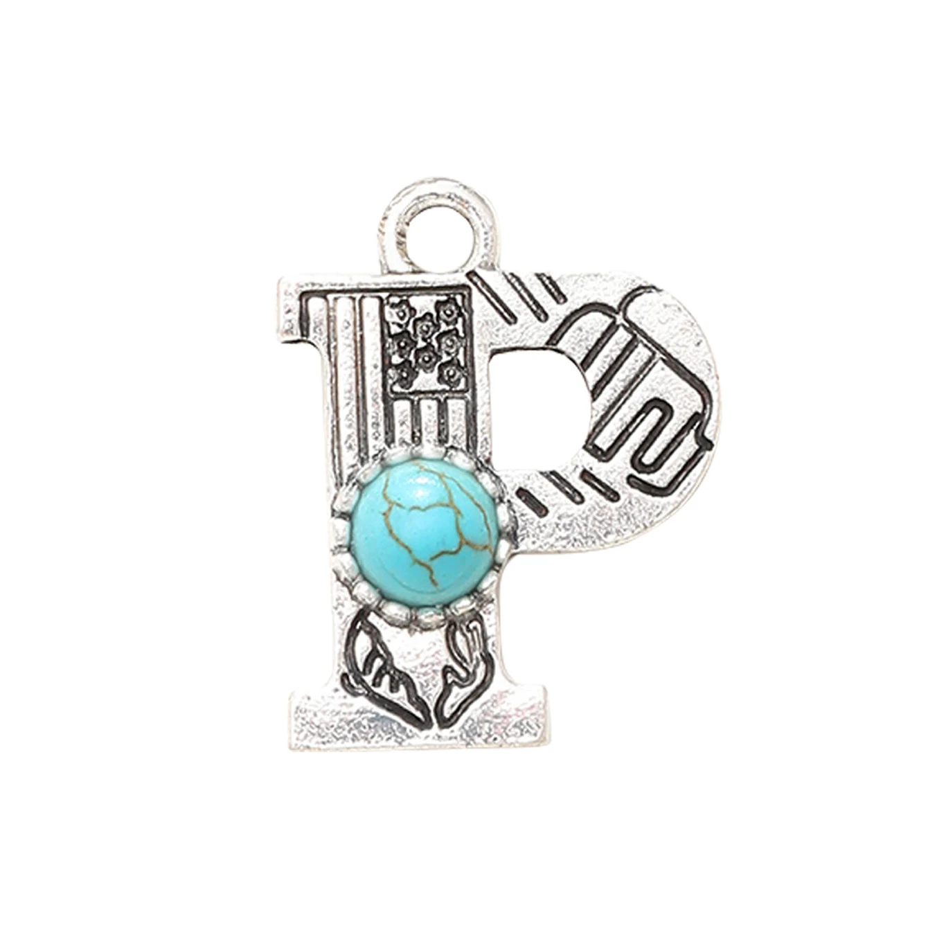 Brincos de Letras do Alfabeto de Liga de Moda Acessórios, expresse sua individualidade com estes brincos estilosos e personalizáveis. Perfeitos para qualquer ocasião e presente. — foto 13