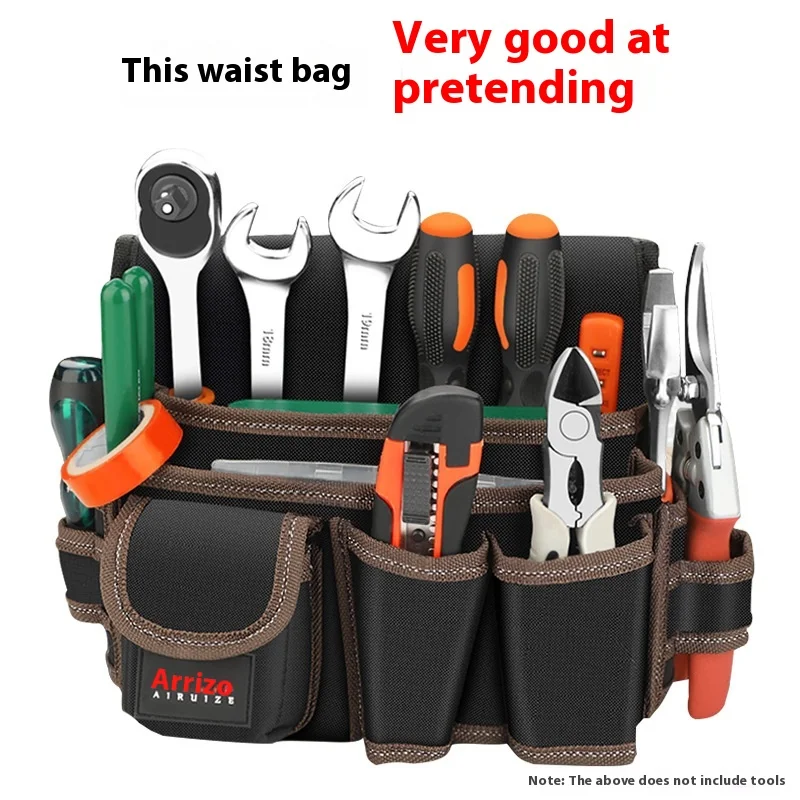 Kit Waist Bag Multifunctional Oxford Cloth Repair Hardware Tool Bag, durable and practical for carrying tools and hardwa — photo 5