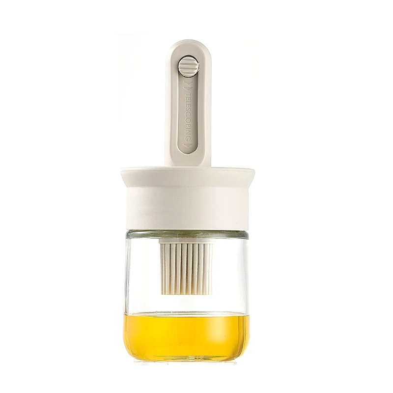 Kitchen High-temperature Resistant Silicone Oil Brush Bottle Integrated — photo 2