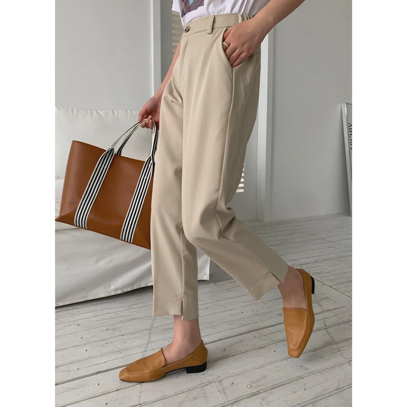 Women's Drape Loose and Thin Casual Straight-Leg Pants. Comfortable, lightweight, and perfect for everyday wear. Effortl — photo 4