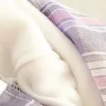 Duas peças de xadrez falso estampado com costura selvagem — foto 3