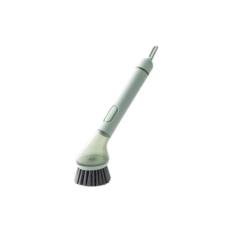 Title 4, Long Handle Pot Brush with liquid dispenser for...